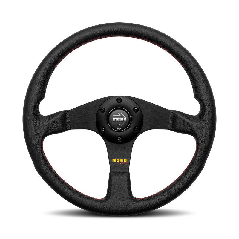 専門店では Tuner MOMO steering Black - wheel パーツ